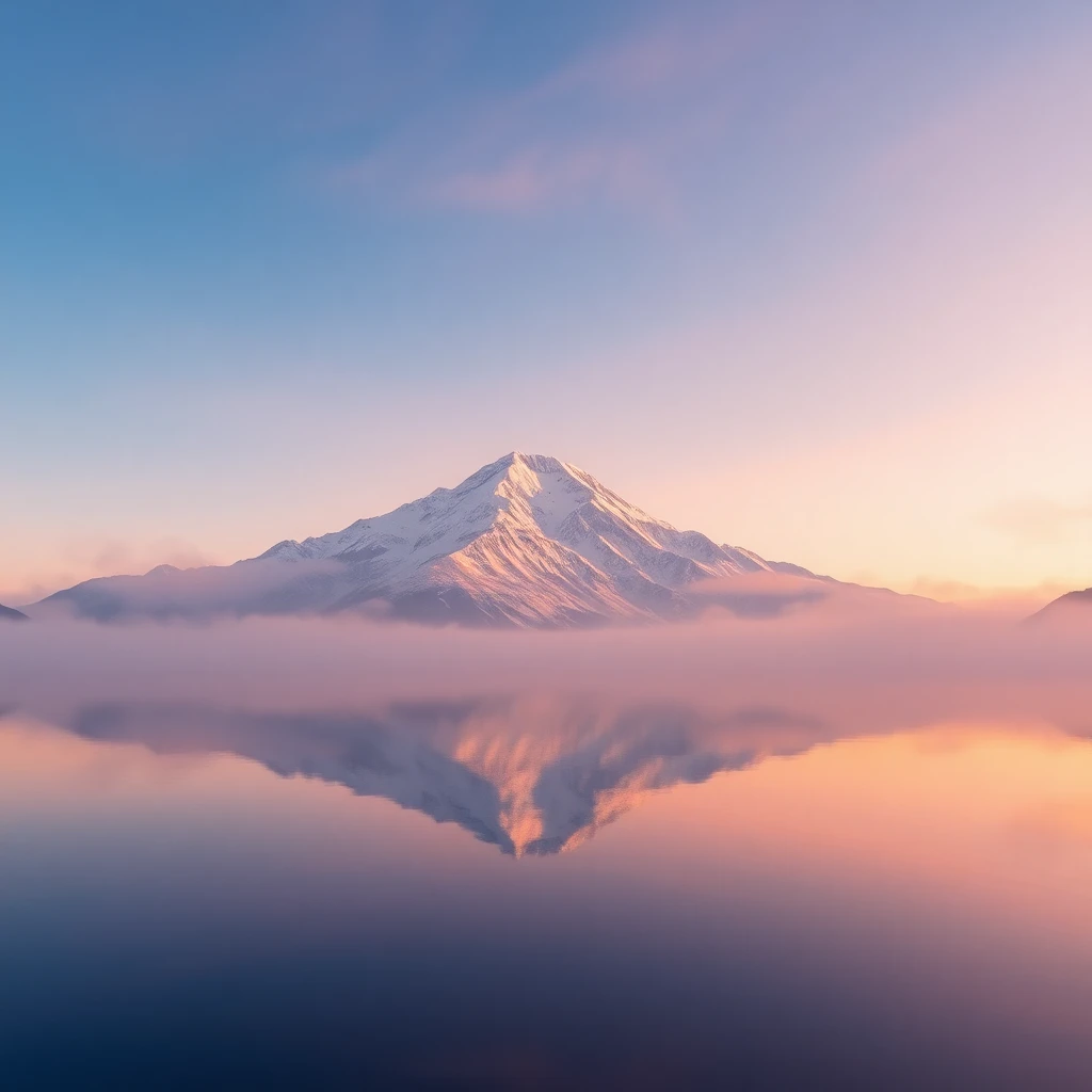 AI-generated mountain landscape